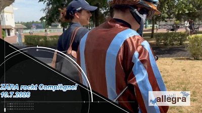 ZARA rockt Compi&egrave;gne - 7. Karriere-Sieg (10.7.2026)